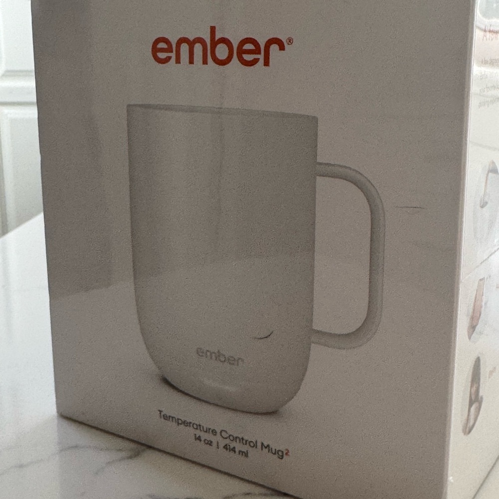 New in Box Ember Mug - White
